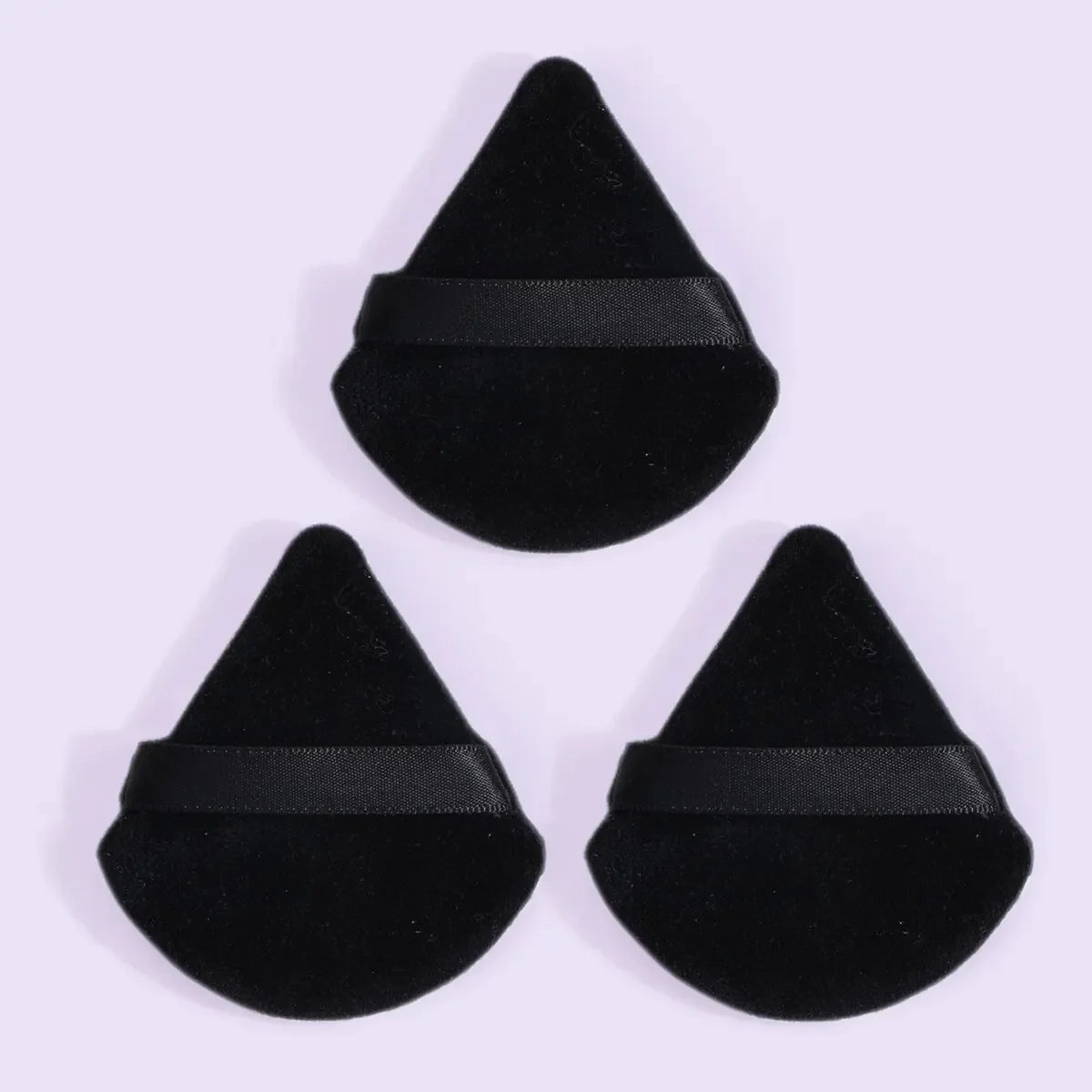 Set de 3/5/6 Esponjas Triangulares de Polvo - Aplicador Suave para Maquillaje en Polvo Suelto y Líquido
